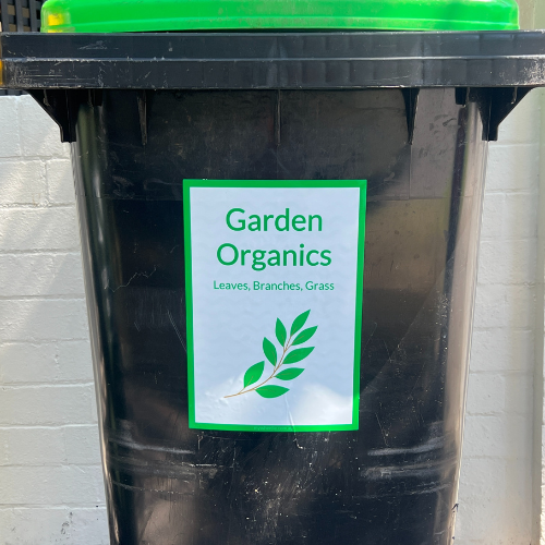 Premium Bin Label (Single) - Garden Organics