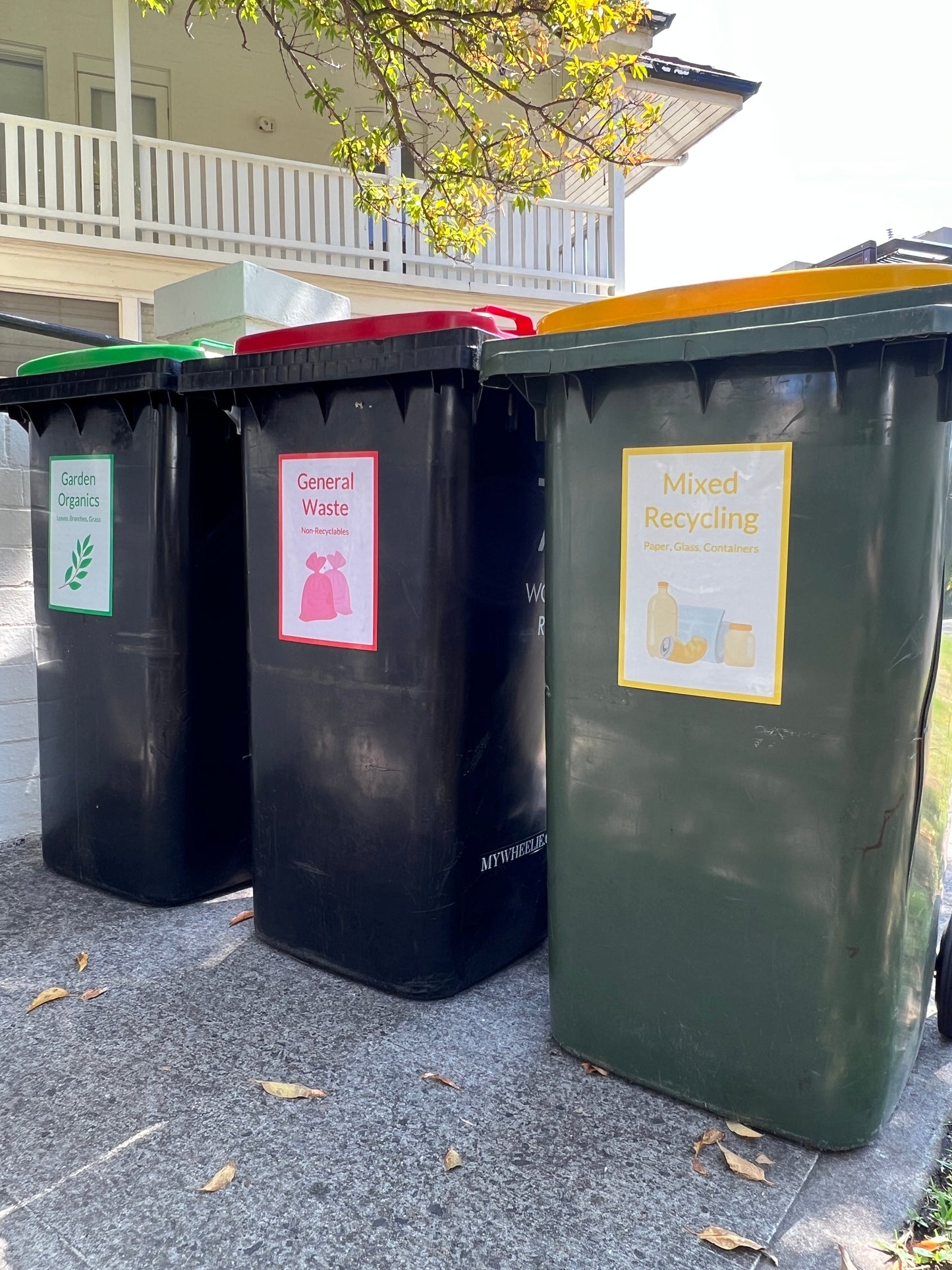 Premium Bin Label (Single) - General Waste