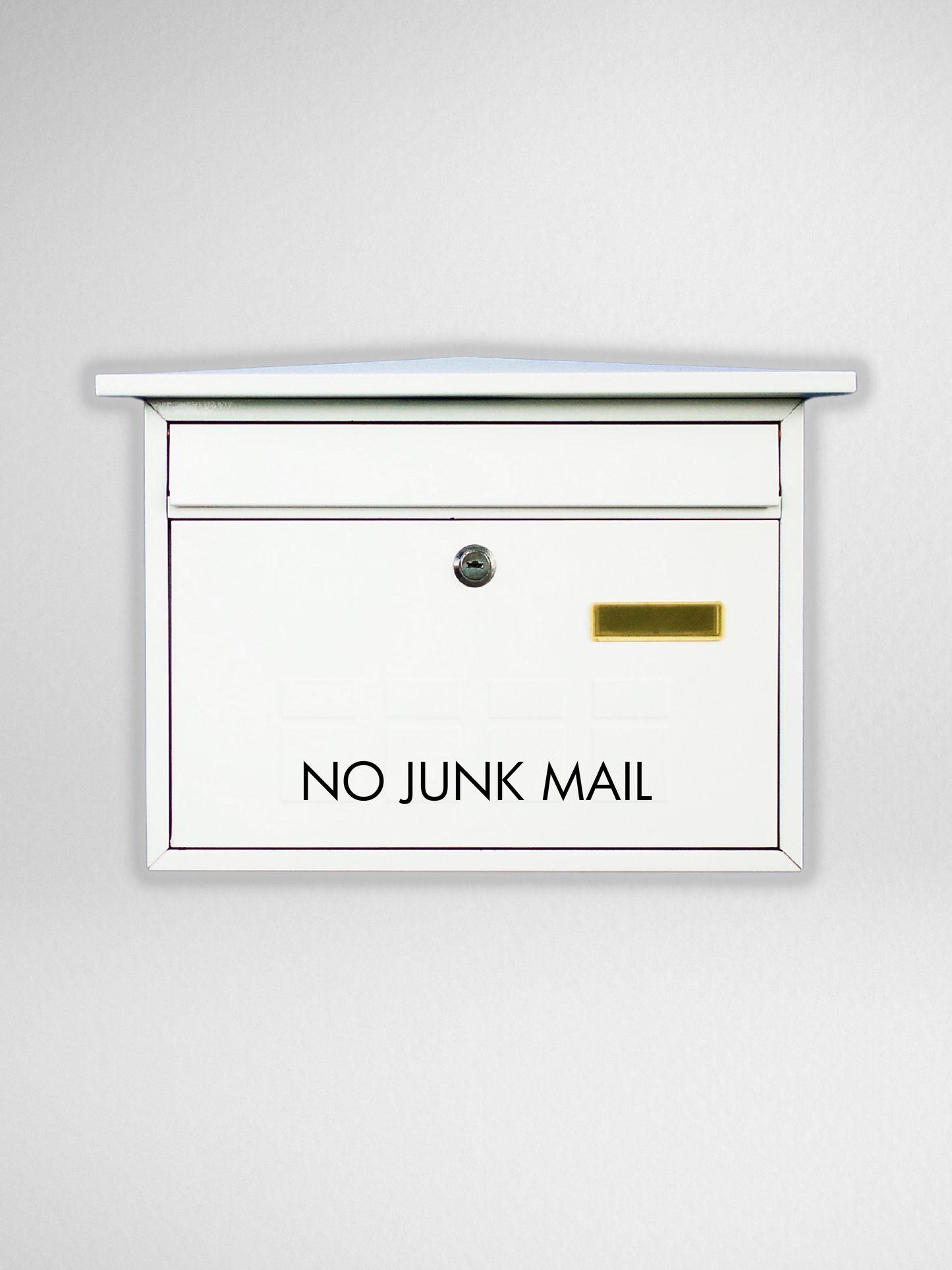 No Junk Mail - Vinyl Sticker